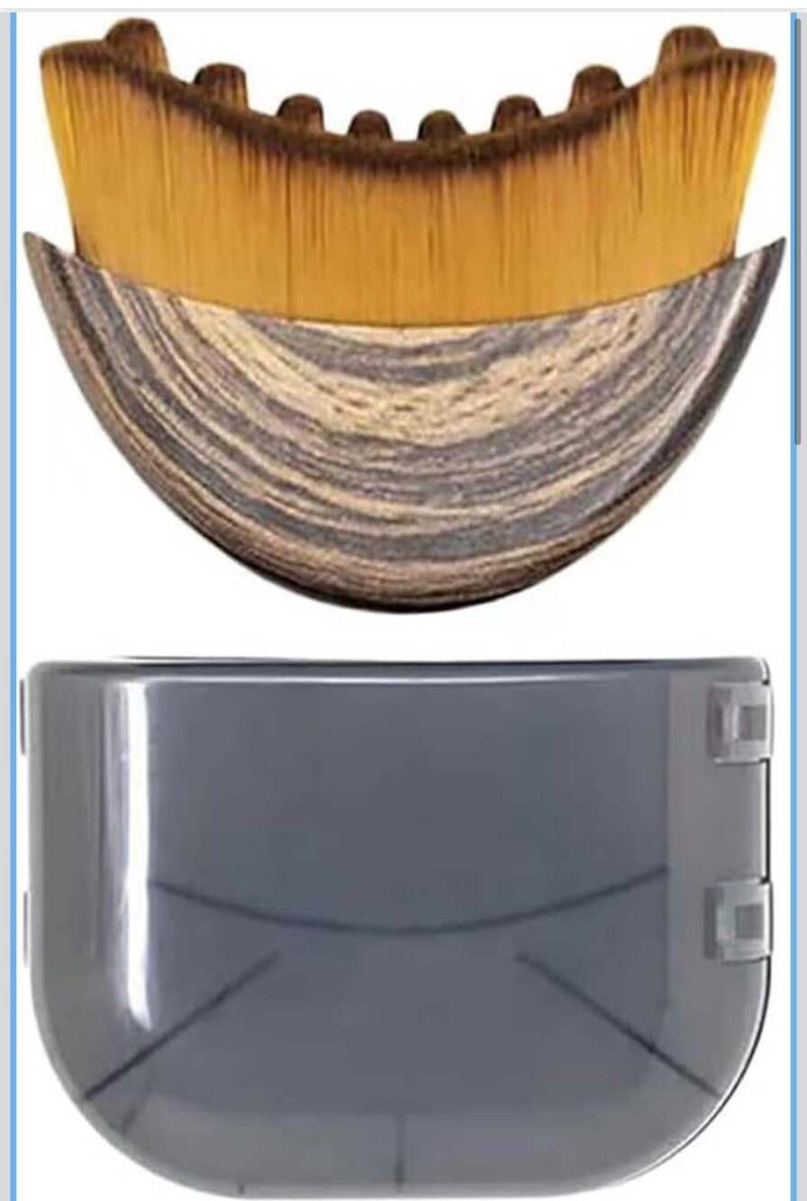 Lymphatic Contour Face Brush for Jawline Sculpting and Lymphatic Drainage Massag